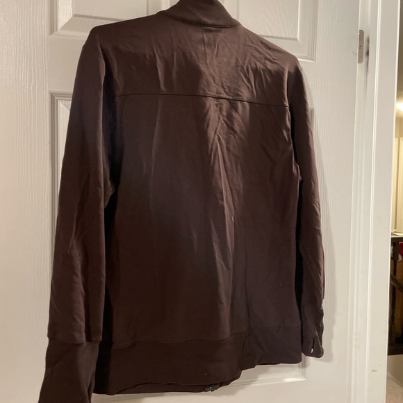 Brown full zip sweater - Picture 2 of 2